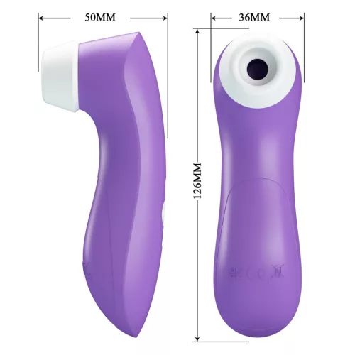 Breezer Vibrátor Légpárnás stimuláció 8 fokozat lila