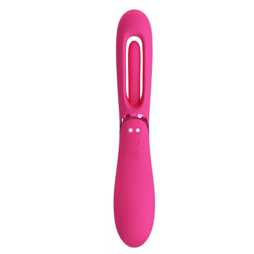 Romance Vibrátor 7 rezgés, 4 ringató G-pont stimuláló USB-töltés