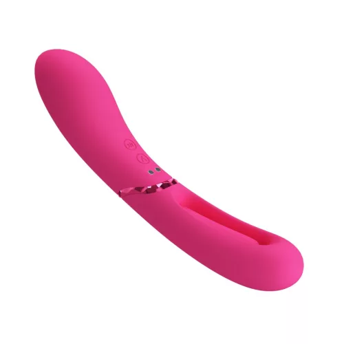 Romance Vibrátor 7 rezgés, 4 ringató G-pont stimuláló USB-töltés