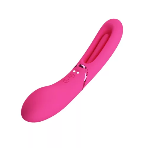 Romance Vibrátor 7 rezgés, 4 ringató G-pont stimuláló USB-töltés