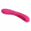 Romance Vibrátor 7 rezgés, 4 ringató G-pont stimuláló USB-töltés