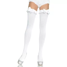 726010 NYLON OTK MIT RÜSCHENSCHLEIFE O/S WHT