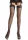 729023 NETZSCHENKEL HI MIT 7,5 CM STRETCH-SPITZENOBERTEIL O/S BLK
