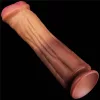 12'' Doppelschichtiger Platin-Silikon-Cock