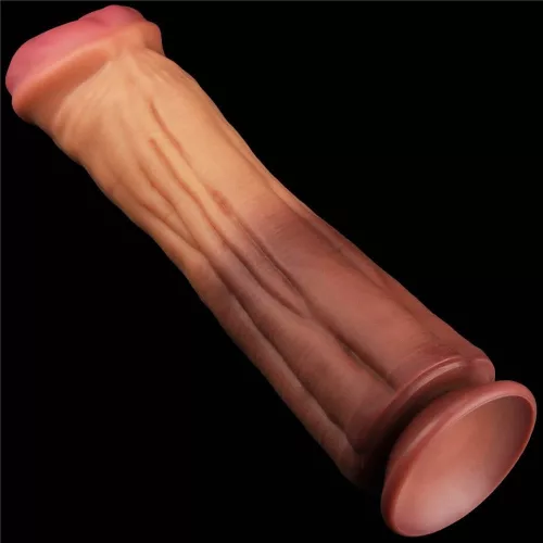 12'' Doppelschichtiger Platin-Silikon-Cock