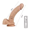 8.5" Real Extreme Vibrating Dildo