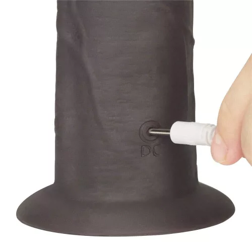 10'' Doppelschichtiger Silikon-Rotator Braun