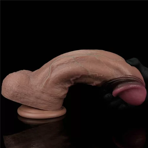 11'' Doppelschichtiger Silikon-Schwanz XXL