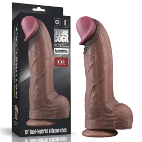 13'' Doppelschichtiger Silikon-Schwanz XXL