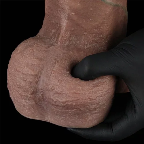 13'' Doppelschichtiger Silikon-Schwanz XXL