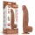 12'' King Sized Sliding Skin Dual Layer Dong Brown