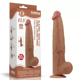   13.5'' King Sized Sliding Skin Dual Layer Dong Brown