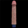 9" REAL SOFTEE Rechargeable Silicone Vibrating Dildo