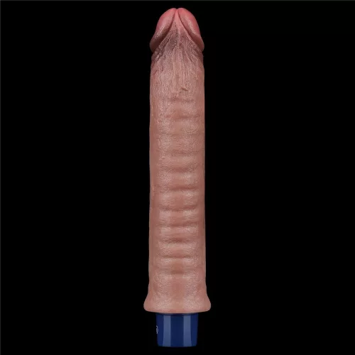 9.5" REAL SOFTEE Rechargeable Silicone Vibrating Dildo