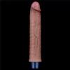 9.5" REAL SOFTEE Rechargeable Silicone Vibrating Dildo