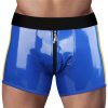 Schicke Strap-On Shorts S/M (32 - 35 Zoll Taille) Blue_B0O50_3
