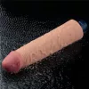 9.5" REAL SOFTEE Rechargeable Vibrating Dildo(Flesh)