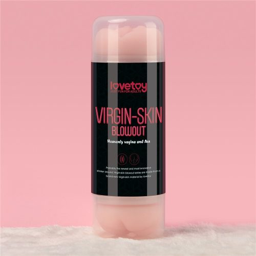 Virgin-Skin Blowout Doppelseitige Stroker Vagina und Hintern