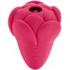 Flicker wiederaufladbarer Vibrator Rose Red