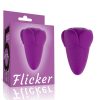 Flicker wiederaufladbarer Vibrator Lila