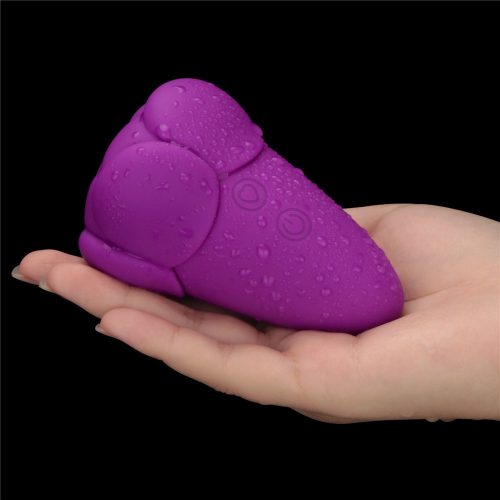 Flicker wiederaufladbarer Vibrator Lila