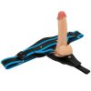 Vibrierendes verbessertes Strap-on-Set 8'' XS/S/M