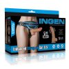 Vibrierendes verbessertes Strap-on-Set 8,5'' L/XL/2XL