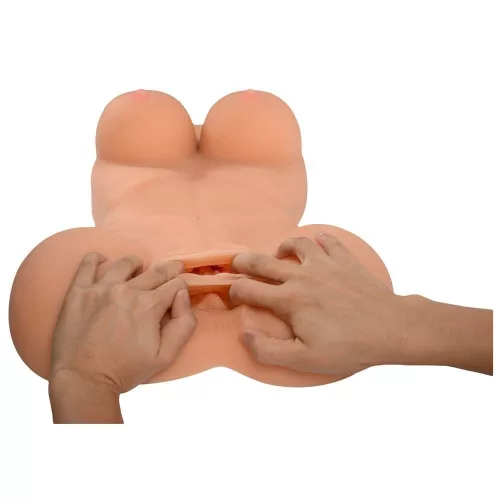 Orientalische Carrie Halbkörper-Sexpuppe
