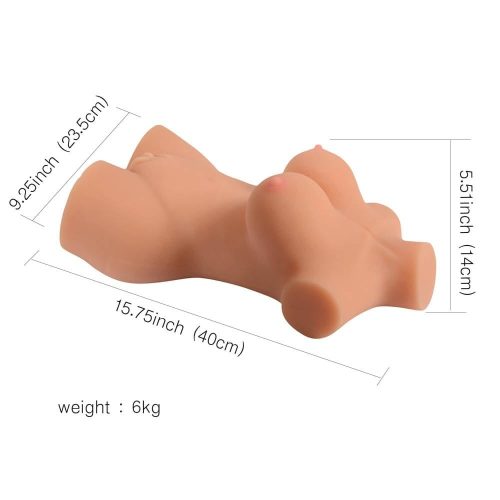 Busty Lady Halbkörper-Sexpuppe