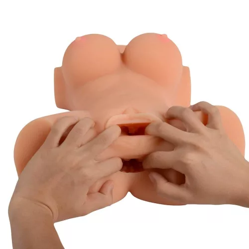 Busty Lady Halbkörper-Sexpuppe