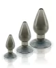Black Axinite 3 IN 1 Anal Plug Kit Set III
