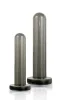 Black Axinite 2 in 1 Anal Plug Kit Set