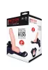 AROUND 8" SILICONE HOLLOW STRAP ON WITH PU HARNESS