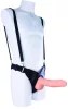 AROUND 8" SILICONE HOLLOW STRAP ON WITH PU HARNESS