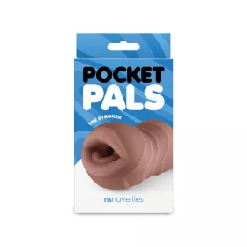 Pocket Pals – Mouth Stroker – Braun