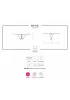 831-THC-1 crotchless thong L/XL