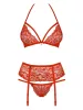 838-SEG-3 set 3-pcs red  S/M