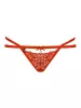 838-THO-3 thong red  S/M