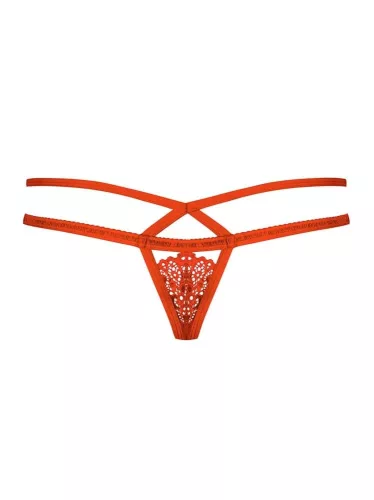 838-THO-3 thong red  S/M