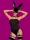 Bunny costume L/XL black