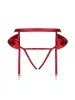 Rubinesa Strumpfhalter & Leistenriemen S/M