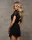 810-PEI-1 peignoir black   S/M