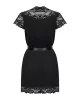 810-PEI-1 peignoir black  L/XL