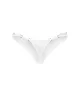 Arrowel White crotchless thong L/XL