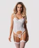 Arrowel White corset L/XL