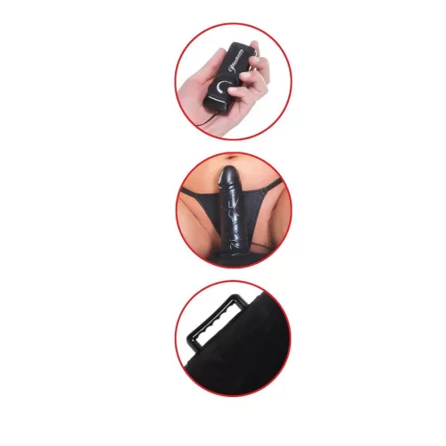 Inflatable Luv Log  Black