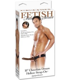 FETIS FANTASY SOROZAT - CHOCOLATE DREAM HOLLOW STRAP-ON