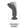 9" Vibrating Cock  Light