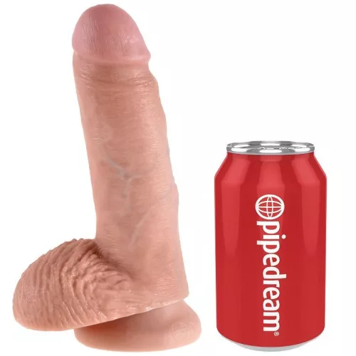 7" Cock with Balls  Light