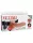 7" Vibrating Hollow Strap-On with Balls  Light/Black